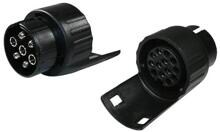 HABA Mika 2 Minikurzadapter, 7-/13-polig, schwarz