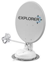 Maxview Explorer automatisch Sat-Anlage, 65cm, Single, weiß