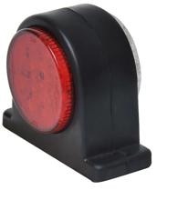 Pro Plus 8LED Umrissleuchte, 68x62mm, rot/weiß
