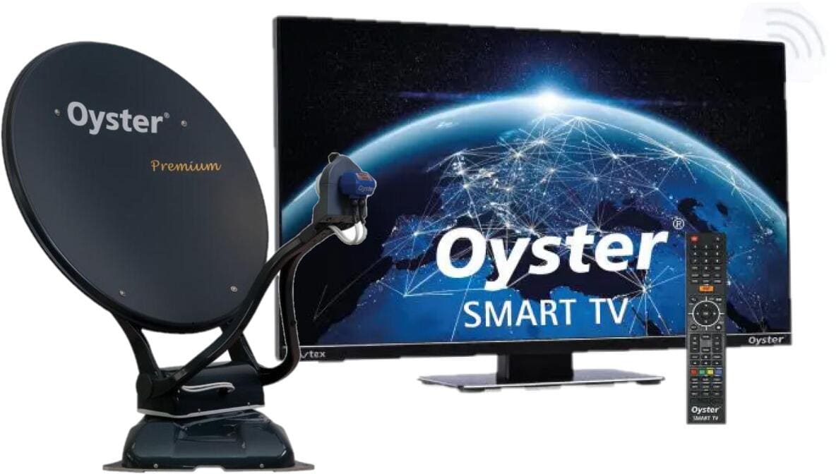 TenHaaft Oyster 70 Premium inkl. Smart TV 32" (81cm), Single