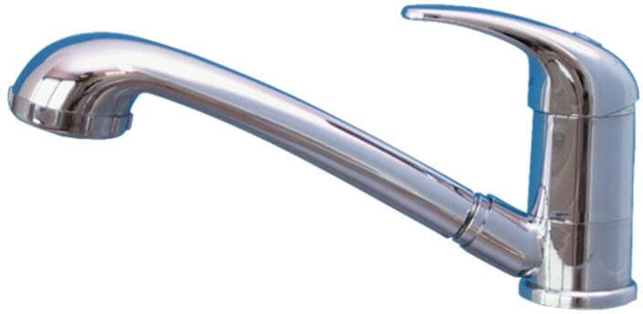 Comet Roma Einhebelmischer, Ø33mm, Kupferrohranschluss, Mikroschalter, chrom, mit Dusche London