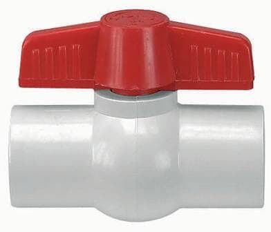 Lilie Kunststoff Kugelhahn, 1/2"