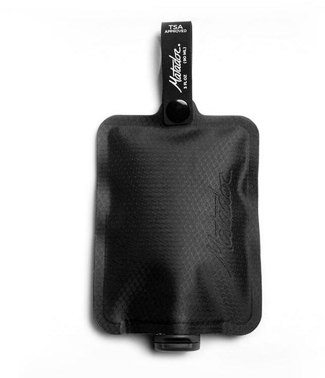 Matador FlatPak Toilettenflasche, 1er-Pack, schwarz