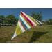 Bent Zip Canvas verbindbares Sonnensegel, 250x250cm, mehrfarbig