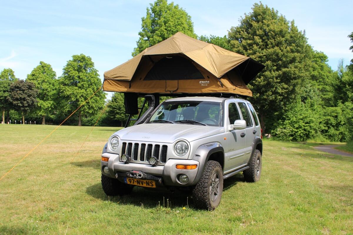 dachzelt vickywood Vickywood Vorzelt zu Dachzelt TEAK 135  RoofBase