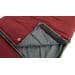 Outwell Contour Lux Deckenschlafsack, 220x85cm, Zipper rechts, rot