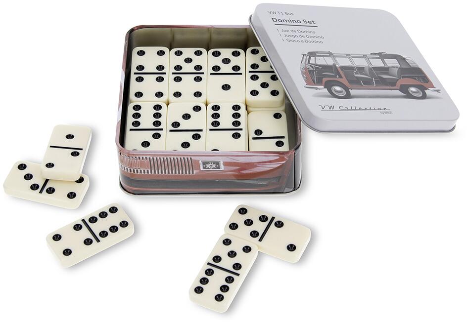 VW Collection VW T1 Domino Set in Metalldose