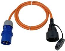 Weingärtner Adapterleitung H07BQ-F 3G2,5, 1,5m, orange