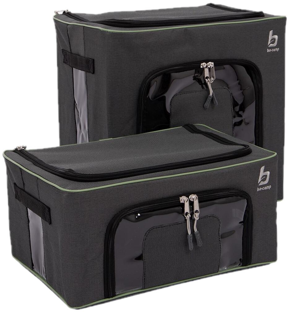 Bo-Camp Aufbewahrungsbox Set, grau