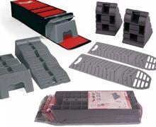 Fiamma Kit Level Up Set, Stufenkeile, Auffahrhilfe, Blockierkeil und Transporttasche