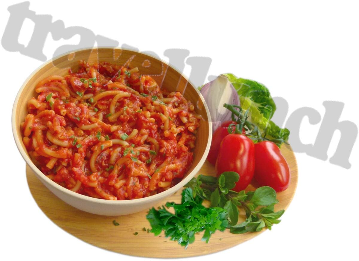 Travellunch Mahlzeit, Pasta Bolognese, 10x125g