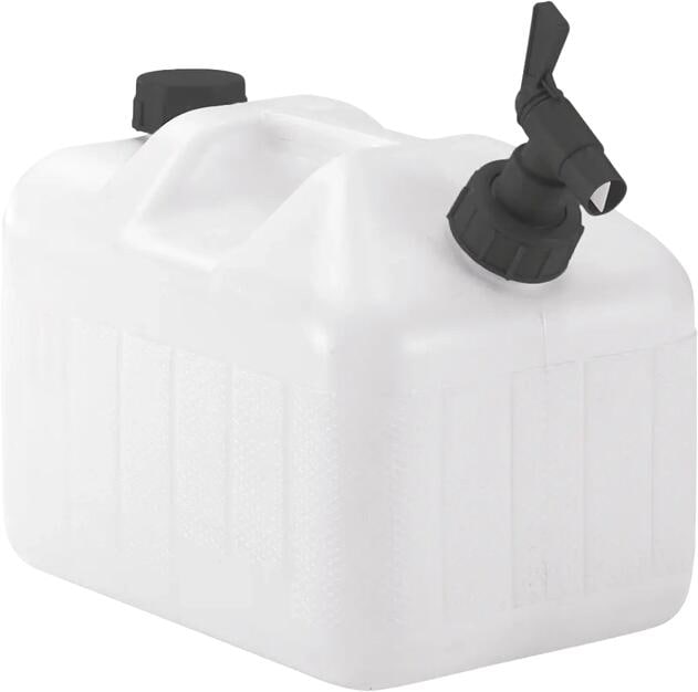 Easy Camp Thymian Wasserkanister, verstellbarer Zapfhahn, 10L, transparent