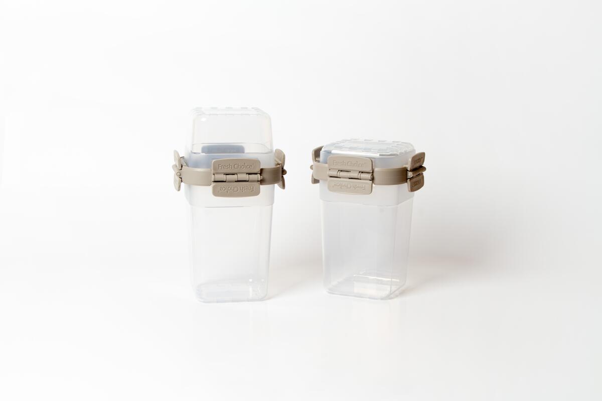 Fresh Choice LOCKIT Frischhaltedosen-Set, Beige, 6-teilig, 170+460+1050ml