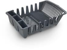 Metaltex Smartex Spülkorb mit Besteckhalter, PP, dunkelgrau