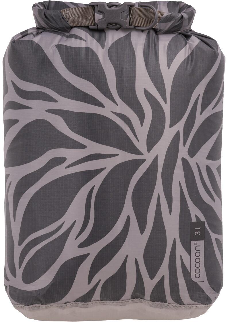 Cocoon Hyperlight Drybag, 3l, grey leaves