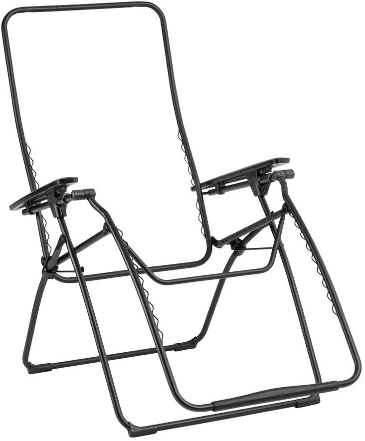 Lafuma Gestell Relaxliege XL Ersatzrahmen, Futura XL, Stahl, Schwarz Noir