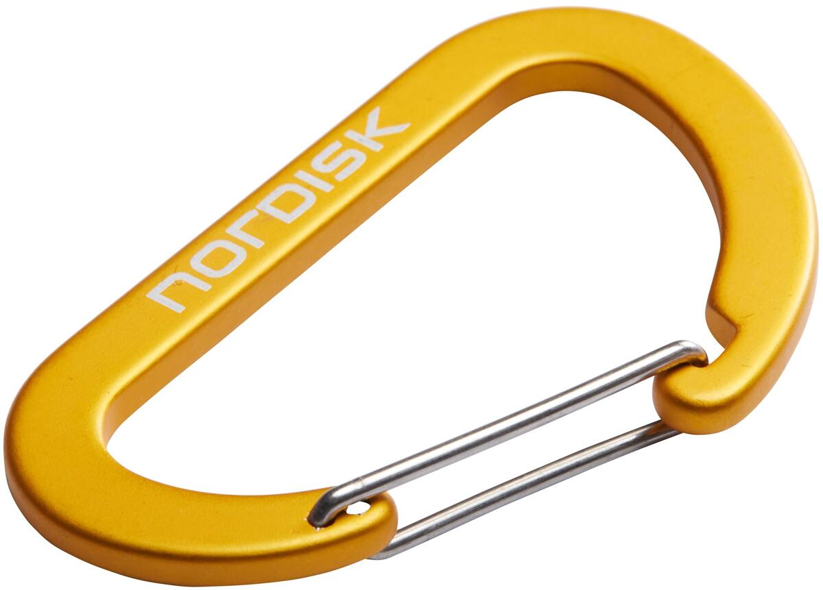 Nordisk Karabiner Aluminium St Ck Mustard Bei Camping Wagner