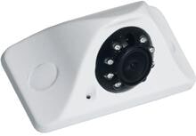 Caratec Safety CS123LA HD TVI Miniaturkamera, weiß, mit 15m Anschlussleitung