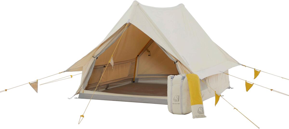 Nordisk Ydun Tech Mini Firstzelt, 2 Personen, Mustard Yellow, 210x155cm