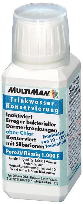 MultiSil PuroSil 5000 P Trinkwasserkonservierung, 100 g Pulver