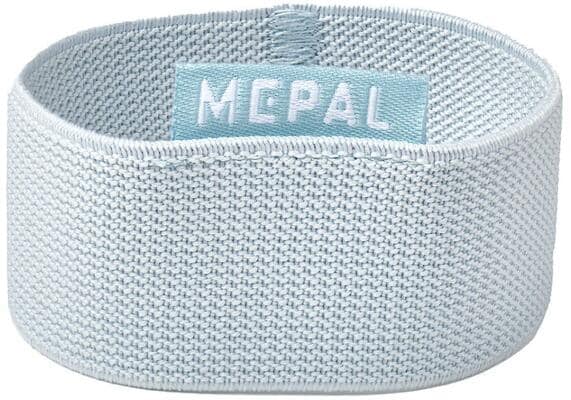 Mepal Ellipse Gummiband Trinkflasche/Sporttrinkflasche, nordic blue