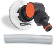 MaJoCompTec® WATERTWIN-FLEX Adapter für Tankdeckel 3-Pin D:78, weiß