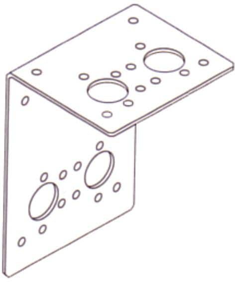 Webasto Winkelhalter für Außenmontage