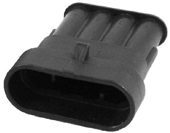 Menbaa Superseal Stiftgehäuse, 4-polig