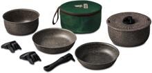 Beaver Brand Rockza EVO MulitiLid Kochset, 9-teilig, Aluminium