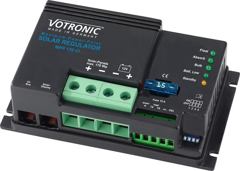 Votronic MPP170 CI Digital Solarregler, 12V