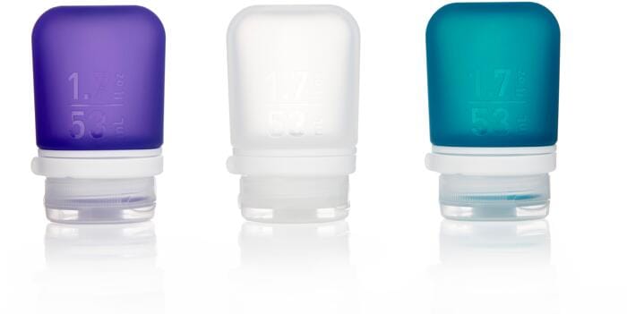 humangear GoToob+ Fläschchen, 3x53ml, violett/türkis