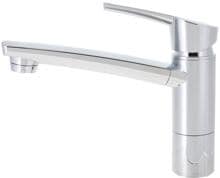 Comet Como Wasserhahn, Ø33mm, Nylonflexschläuche, Mikroschalter, chrom