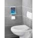 Wenko Toilettenpapierhalter mit Smartphone-Ablage, Edelstahl