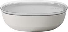 Mepal Silueta Schale, mit Deckel, 4000ml, nordic white