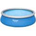 Bestway Fast Set Quick-Up Pool Set, rund, inkl. Filterpumpe + Leiter, blau, 457x122cm