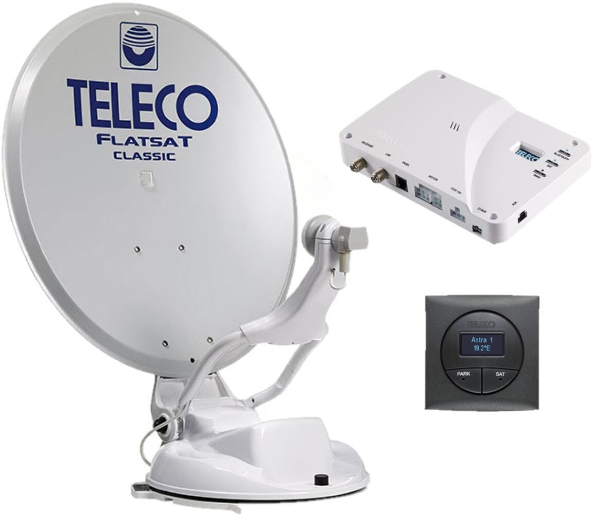 Teleco FlatSat Classic Twin Sat-Anlage BT 65