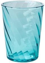 Rice Trinkglas, Acryl, 340ml, blau