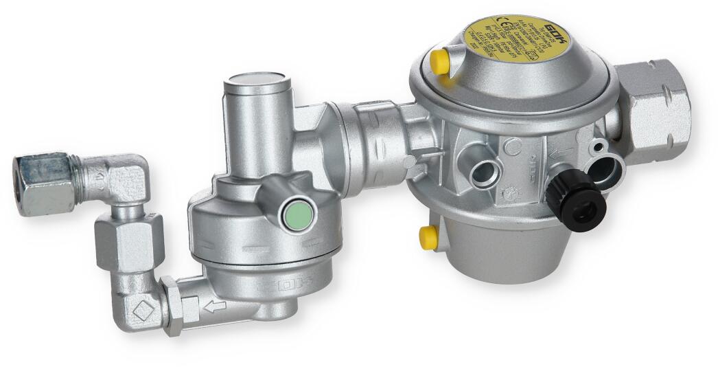 GOK Caramatic DriveOne Gastank, Horizontal, 30mbar, 90°