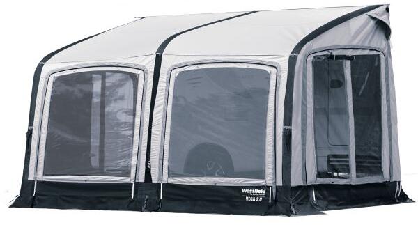 Westfield Vega 2.0 Luftvorzelt, (Gr.375) 235-255cm, grau