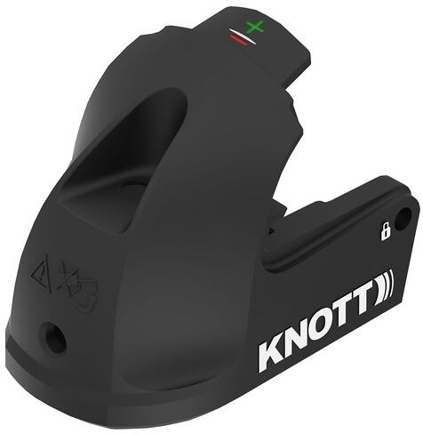KNOTT Soft Dock für Antischlingerkupplung KS25/KS30, schwarz