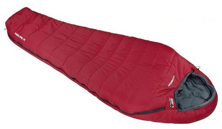 High Peak Hyperion Mumienschlafsack, 210x80cm, rot
