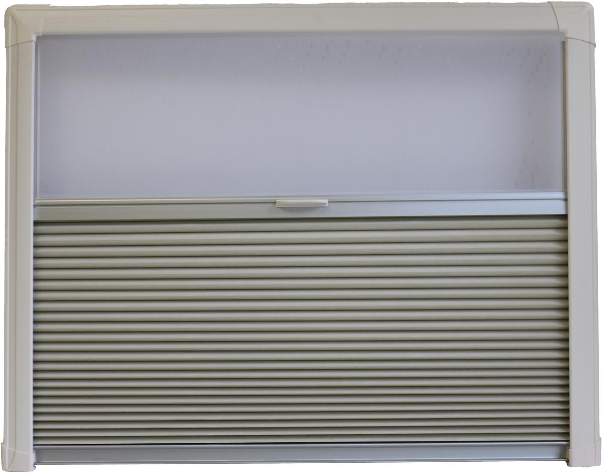Remis REMIbase II Kombi-Plissee-Rollo, 550x520mm