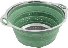 Eurotrail Sieb, Ø 24cm, faltbar, grün