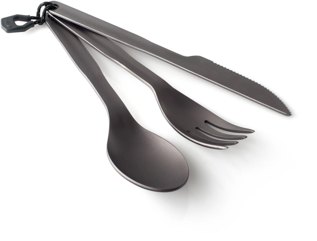 GSI Outdoors Campingbesteck, Halulite, 3-teilig