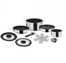 Brunner Academy Vacum Kochtopfset, Edelstahl, 8-teilig