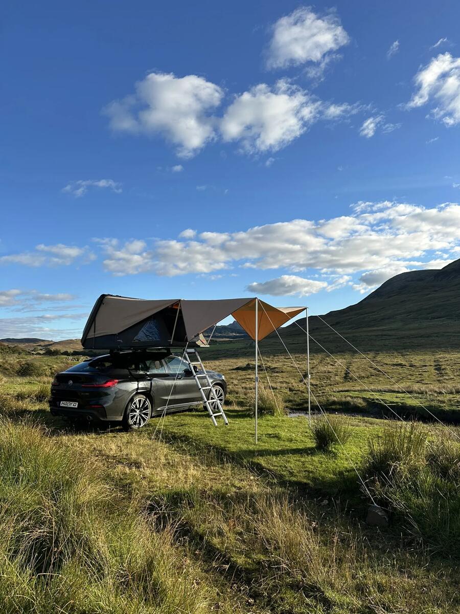 sturmsicheres zelt Campingzelt Garten-Tipi Großes Außenzelt für 5–7 Personen, Camping-Regenzelt, Doppellagiges Zelt, geeignet für Picknicks, Wandern, Angeln, Abenteuer, 4,2 m * 2,7 m * 2 m Warm as Ever Sport & Freizeit 892259-3O3A Color:M004401TD99WA - Midnight Navy What the Hell Is