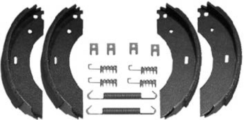 moog Bremsbacken Set inkl. Flanschmutter, für ALKO 2360/2361