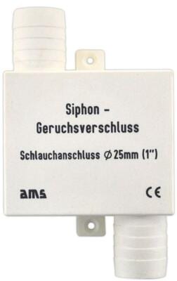 AMS Geruchsverschluss, 25mm, 1"