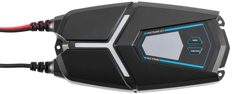 ECTIVE Multiload 24s 9-Stufen Batterieladegerät, 24A, 12/24V, mit Netzteilfunktion
