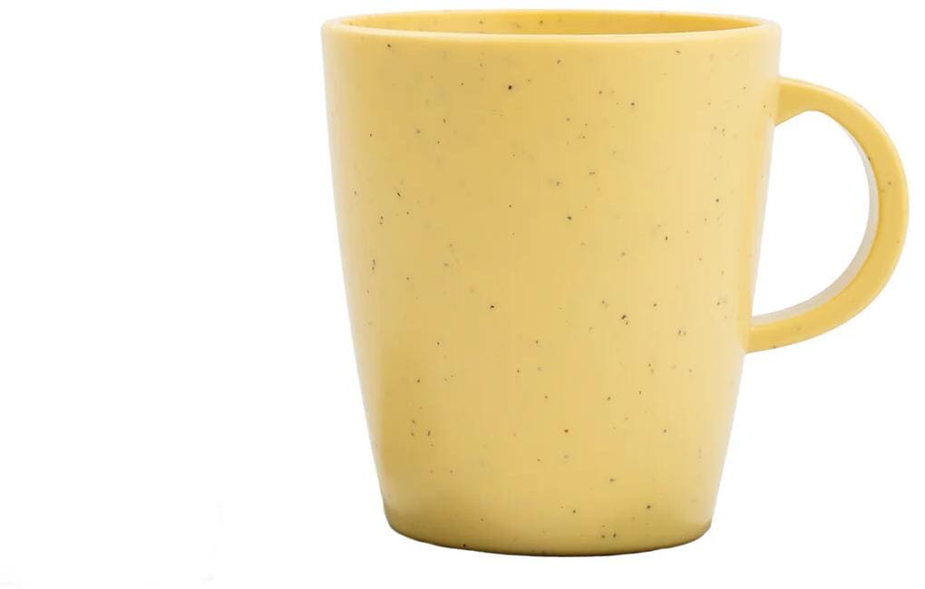 silwy SOLO DOLOMIT Magnet-Kunststofftasse, 300ml, ohne Pad, gelb